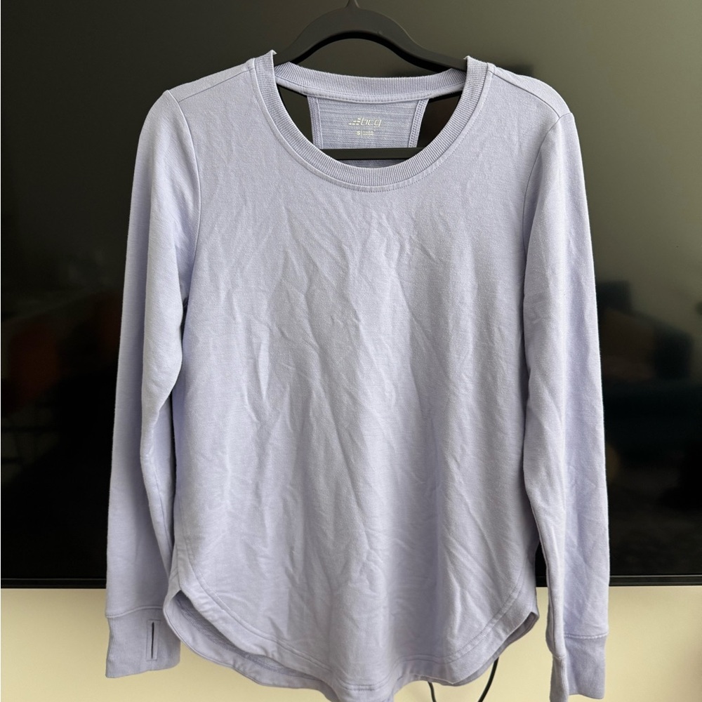 Bcg purple exercise top